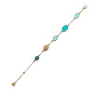 Bracciale Aquaforte Donna CARAMELLE MARINE OVALI in Argento H4182826